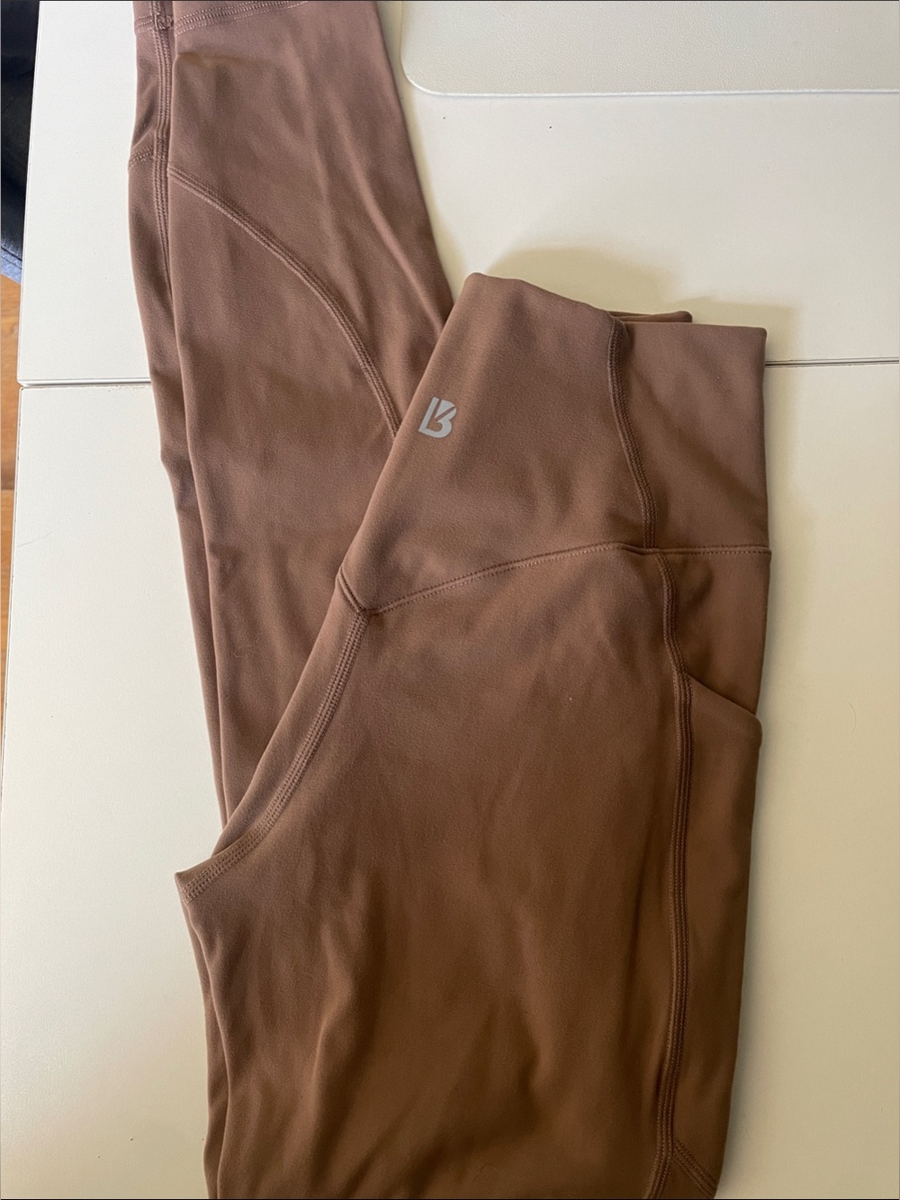 Buff Bunny Collection Brown Yoga Workout Pants / Leggings Small